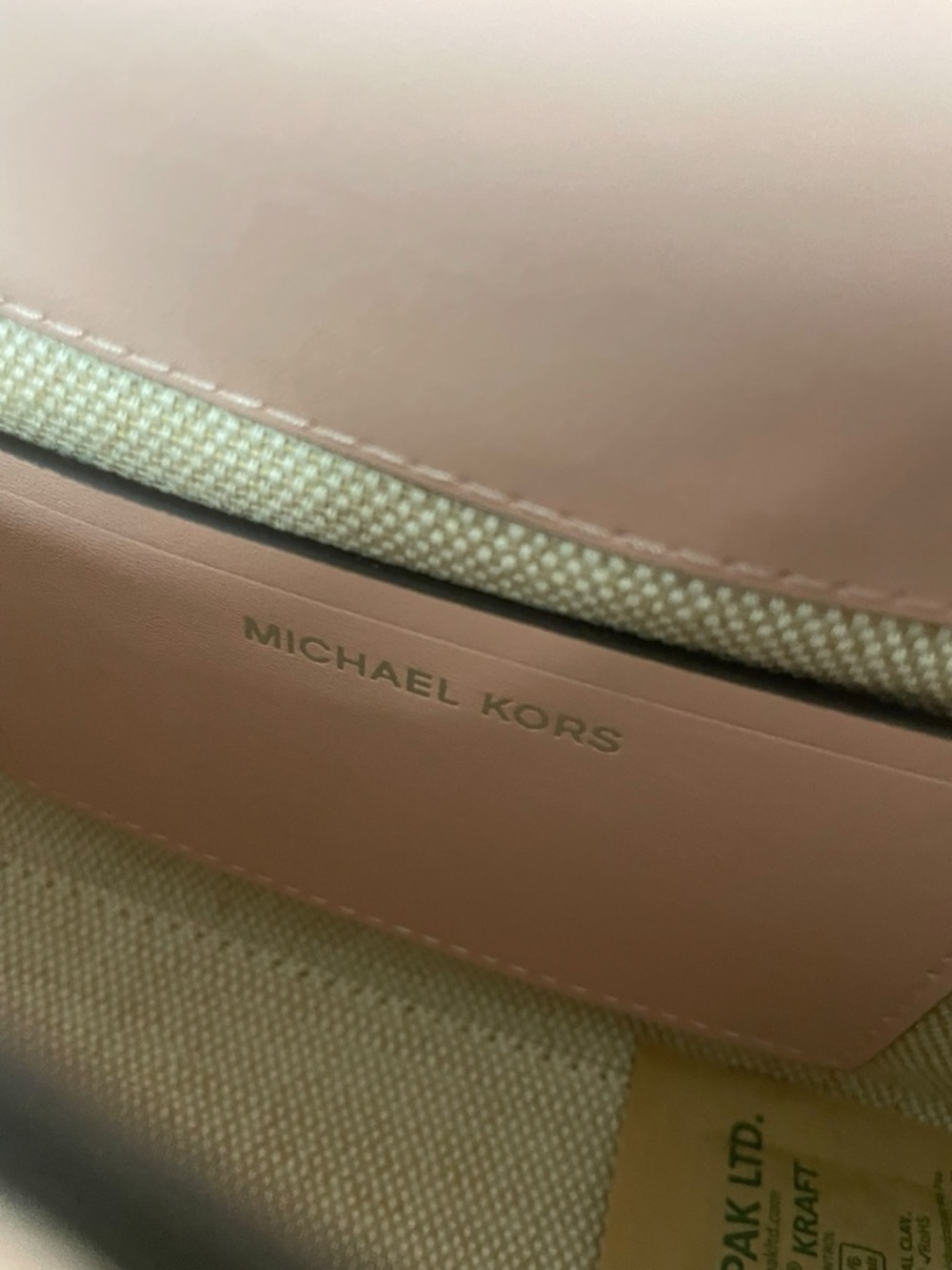 NWT Michael Kors Ludlow Medium Leather Shoulder Bag - Rosewater - Picture 9 of 10